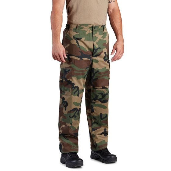 Propper BDU Byxor med knappgylf - Woodland