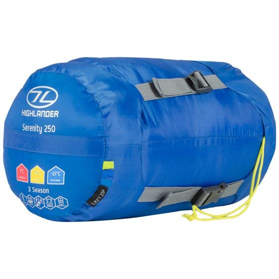 Highlander Serenity 250 Mammasovsäck - Blå