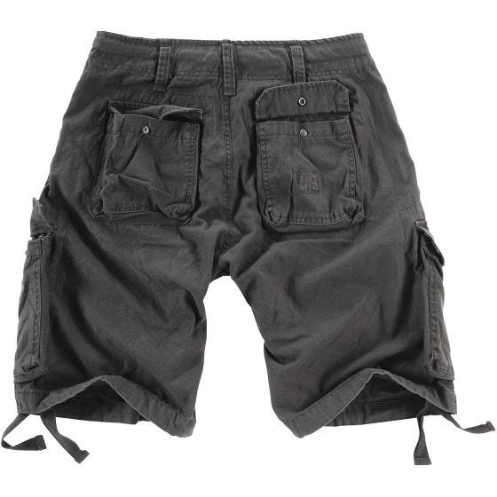 Surplus Airborne Vintage Shorts - Tvättad Svart