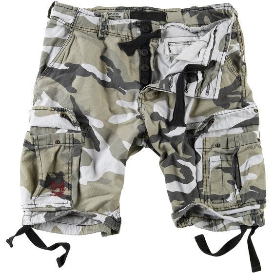 Surplus Airborne Vintage Shorts - Tvättad Urban