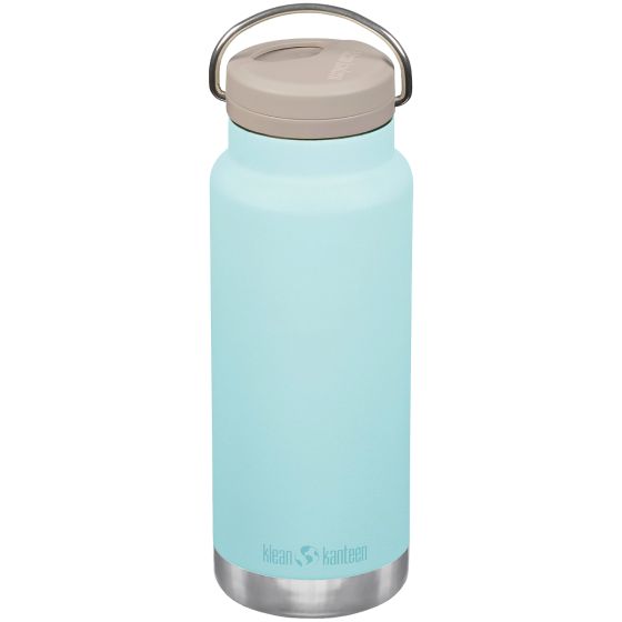 Klean Kanteen TKWide Isolerad Flaska 946 ml Twist Cap w/Straw - Blue Tint