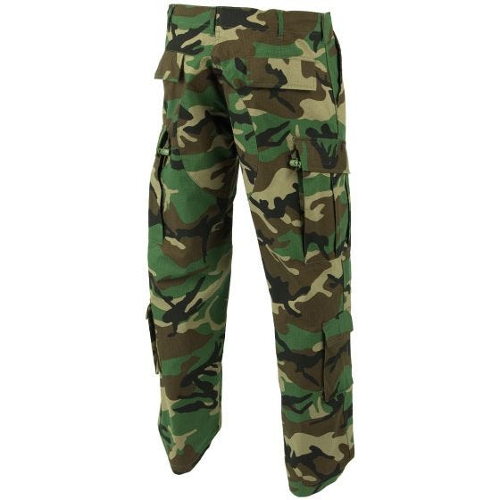 Teesar ACU Stridsbyxor - Woodland
