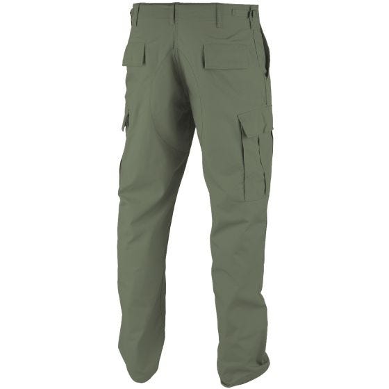 Teesar BDU Byxor Ripstop - Förtvättad Oliv