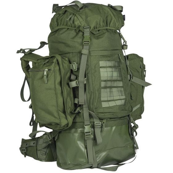 Teesar Ryggsäck 100 L Oliv