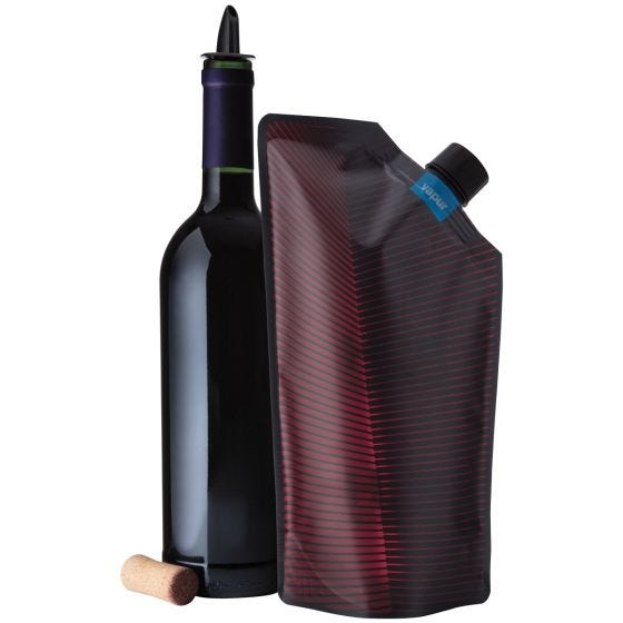 Vapur Vintage Wine Flaska - Maroon