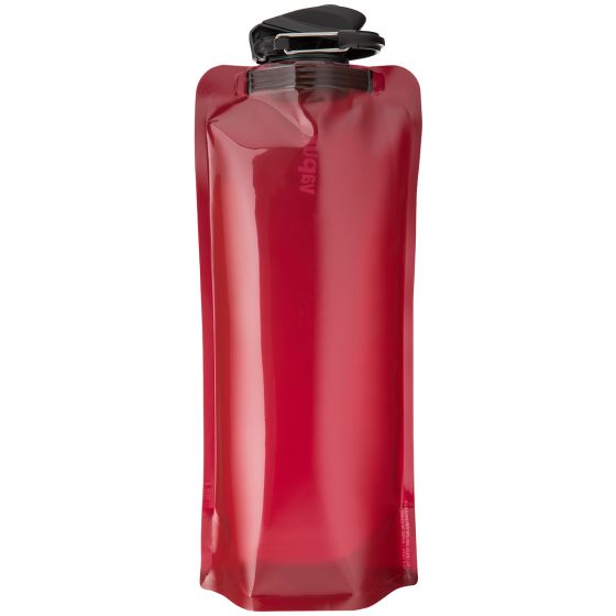Vapur Wide Mouth Flaska 1 L - Vinröd