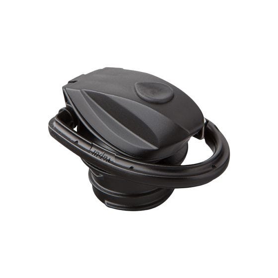 Vapur Wide Mouth Flaska 1 L - Vinröd