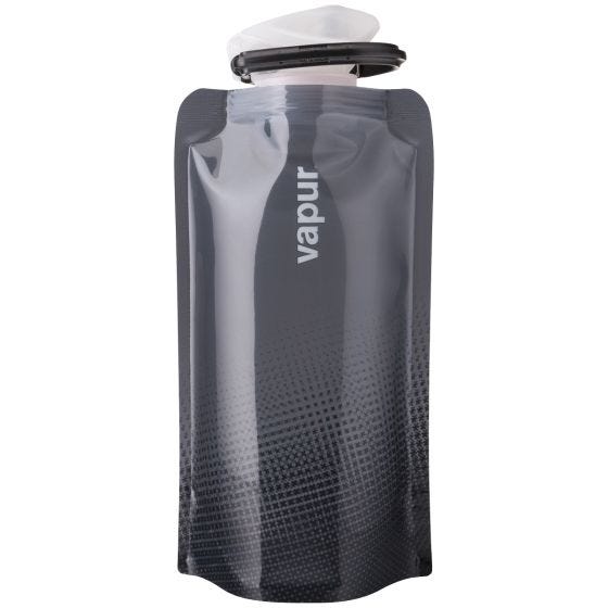 Vapur Wide Mouth Flaska 500 ml - Cool Grey