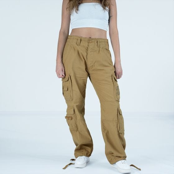 Brandit Pure Vintage Byxor För kvinnor - Beige