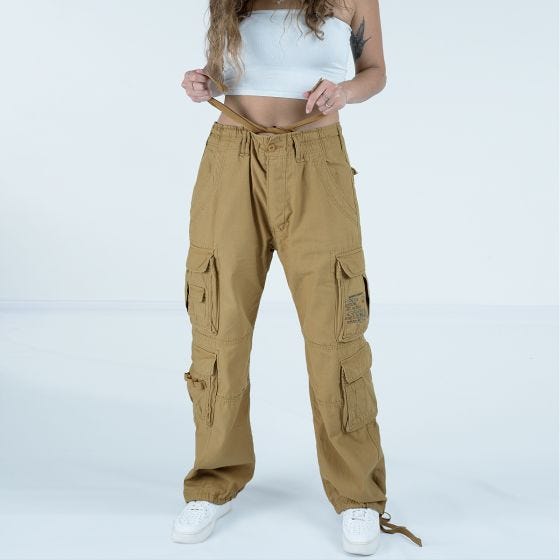 Brandit Pure Vintage Byxor För kvinnor - Beige