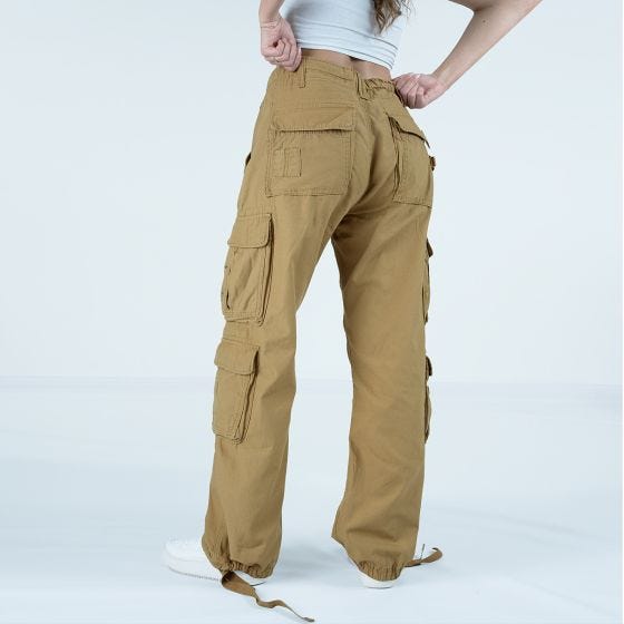 Brandit Pure Vintage Byxor För kvinnor - Beige