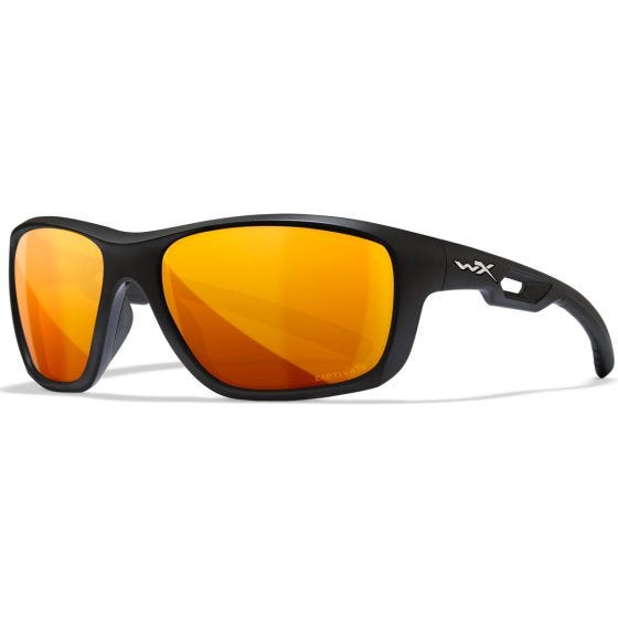 Wiley X WX Aspect Glasögon - Captivate Polarized Bronze Mirror Lens / Matte Black Frame