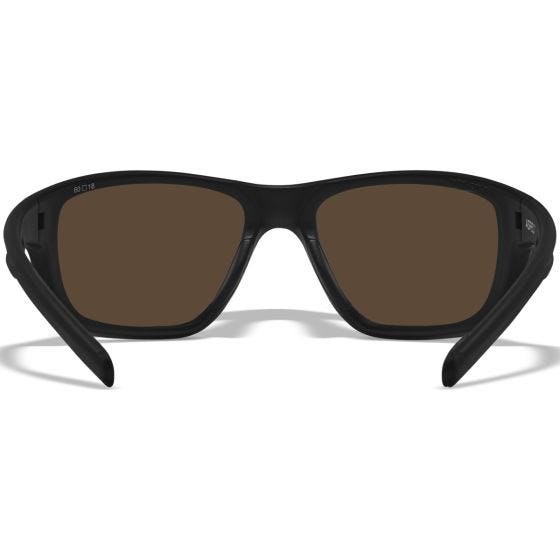 Wiley X WX Aspect Glasögon - Captivate Polarized Bronze Mirror Lens / Matte Black Frame