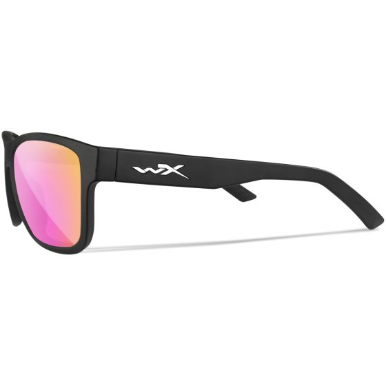Wiley X WX Ovation Glasögon - Captivate Polarized Rose Gold Mirror Lenses / Matte Black Frame