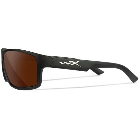 Wiley X WX Peak Glasögon - Captivate Polarized Copper Lenses / Matte Black Frame
