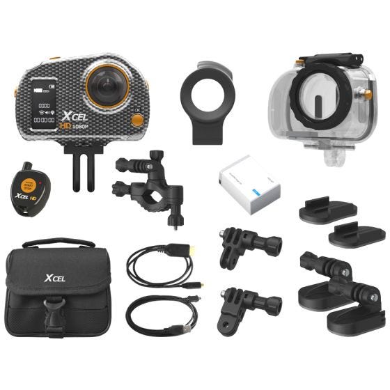 Xcel HD Sport Edition Kamera Carbon