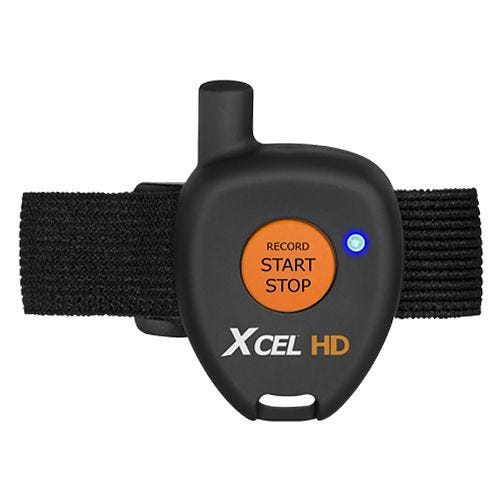 Xcel Fjärrkontroll med Kardborreband Svart