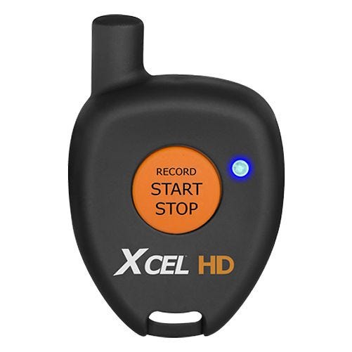 Xcel Fjärrkontroll med Kardborreband Svart