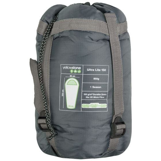 Yellowstone Ultra Light 150 Sovsäck - Blå/Svart