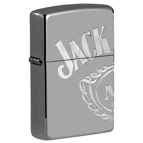 Zippo Jack Daniel's Armor Tändare - Black Ice