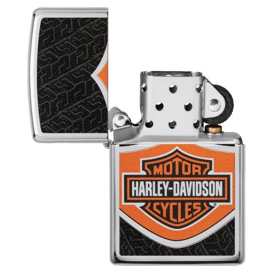 Zippo Harley Davidson Tändare - High Polish Chrome