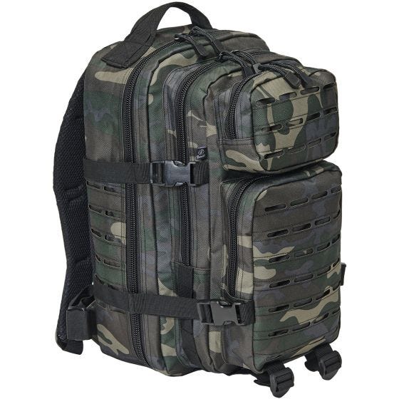 Brandit US Cooper Lasercut Medium Ryggsäck - Dark Camo