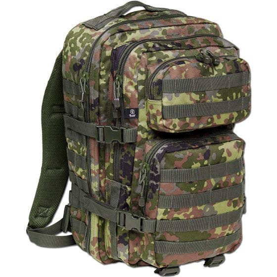 Brandit US Cooper Stor Ryggsäck - Flecktarn