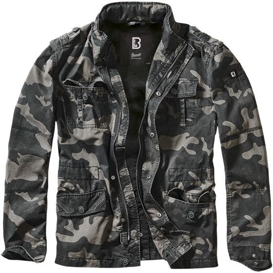 Brandit Britannia Jacka - Dark Camo