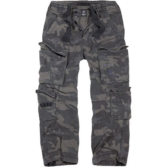 Brandit Pure Vintage Byxor - Dark Camo