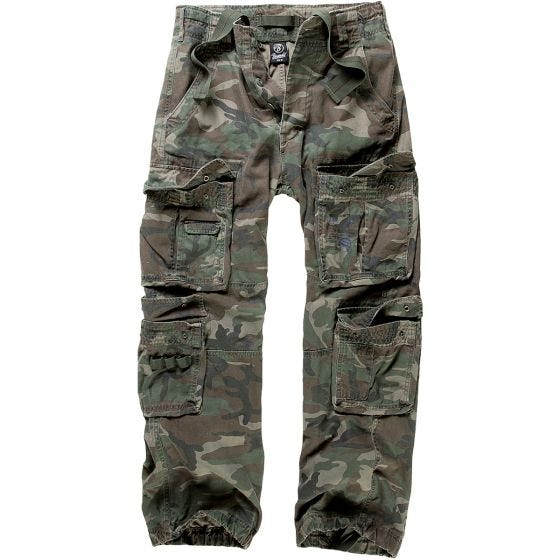 Brandit Pure Vintage Byxor - Woodland