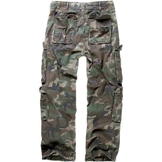 Brandit Pure Vintage Byxor - Woodland