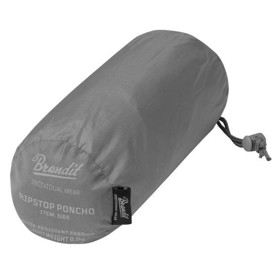 Brandit Poncho Ripstop - Antracit