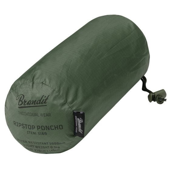 Brandit Poncho Ripstop - Oliv