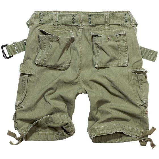 Brandit Savage Vintage Shorts - Oliv