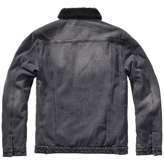 Brandit Sherpa Denim Jacka - Svart/Svart