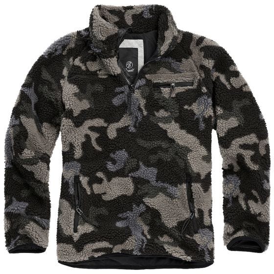 Brandit Teddyfleece Troyer - Dark Camo