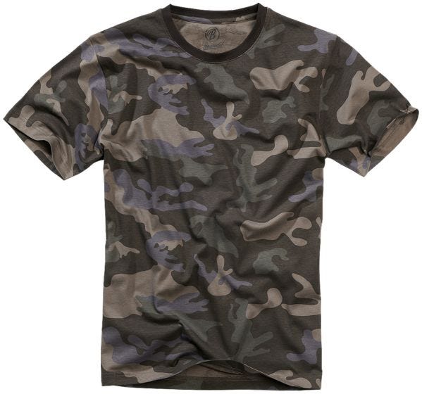 Brandit T-shirt - Dark Camo