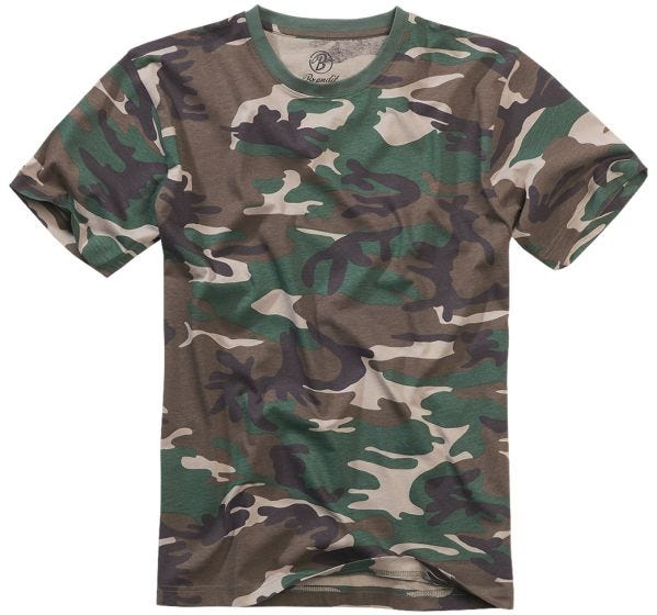 Brandit T-shirt - Woodland