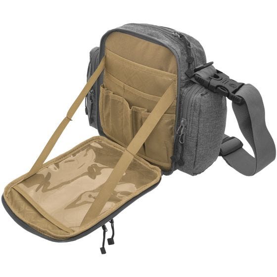 Civilian Lab Grayman Tonto Axelväska Dold Bärbar Mini-Messenger - Grå