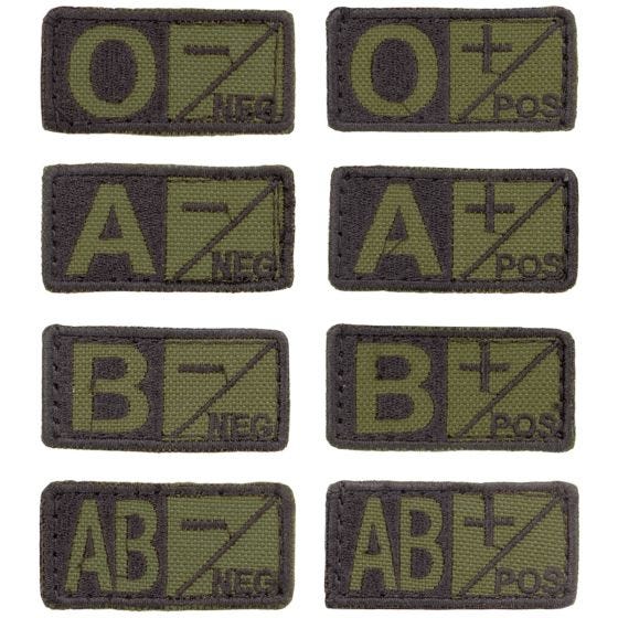 Condor Blodtyp - Olive Drab/Svart