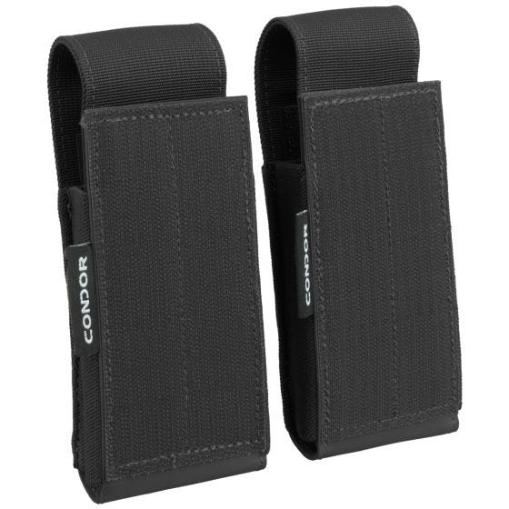 Condor QD Pistol Mag Pouch 2 Pack Black