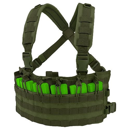 Condor Rapid Assault Bröstrigg Olive Drab