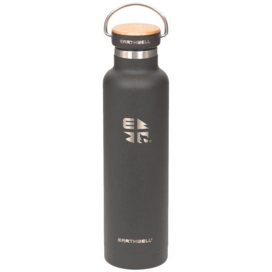 Earthwell Woodie Vakuumflaska 650 ml - Pine/Volcanic Black