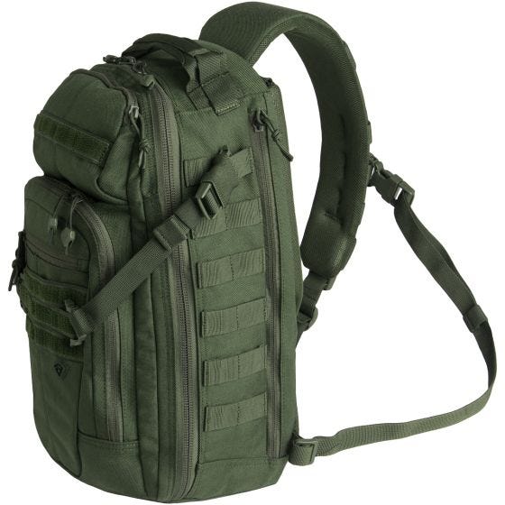 First Tactical Crosshatch Slingväska - OD Grön