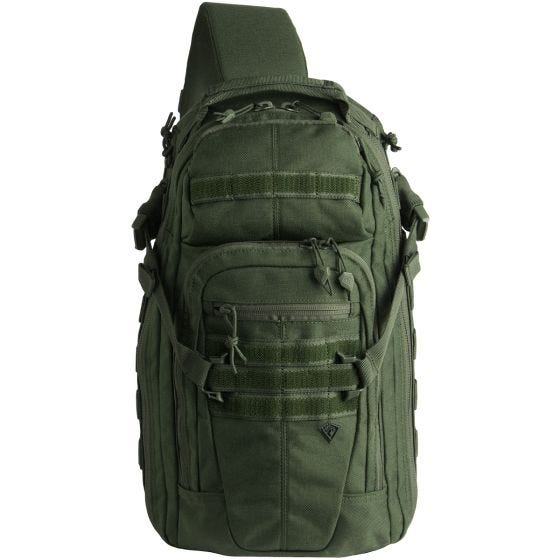 First Tactical Crosshatch Slingväska - OD Grön