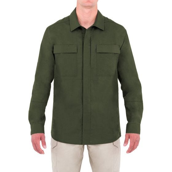 First Tactical Specialist BDU Långärmad Skjorta För Män OD Grön