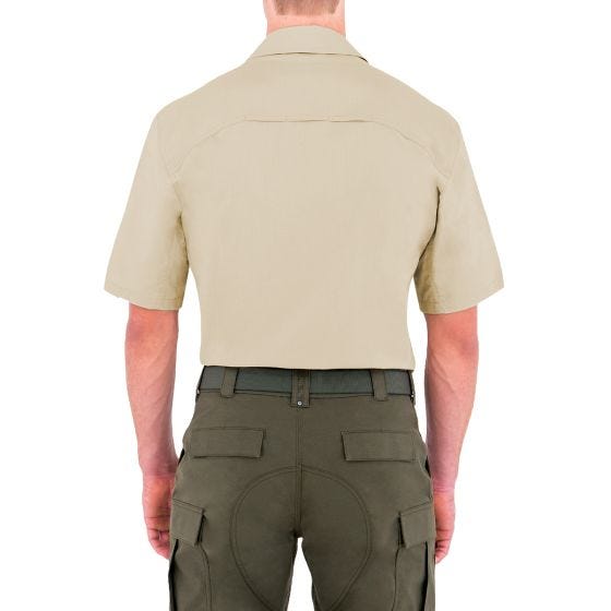 First Tactical Specialist BDU Kortärmad Skjorta För Män Kaki