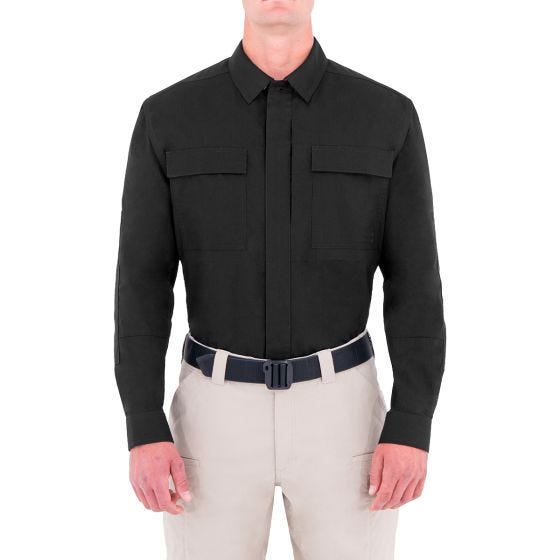First Tactical Tactix BDU Långärmad Skjorta För Män Svart