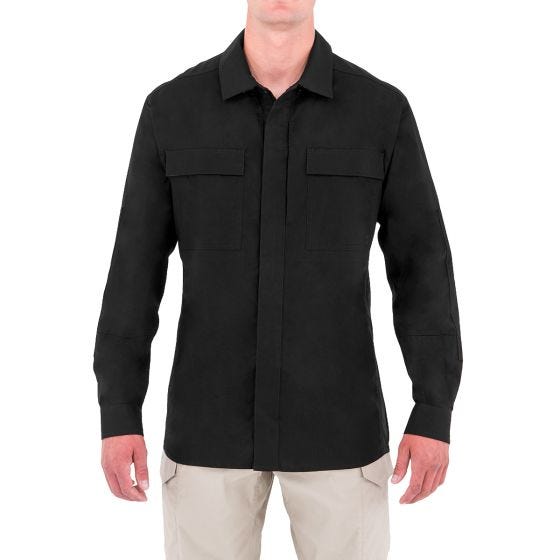 First Tactical Tactix BDU Långärmad Skjorta För Män Svart