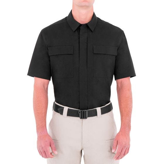 First Tactical Tactix BDU Kortärmad Skjorta För Män Svart